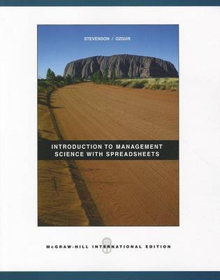 Book cover for ISE MP INTRO TO MANAGEMENT SCIENCE W/SPREADSHEETS & STD CD