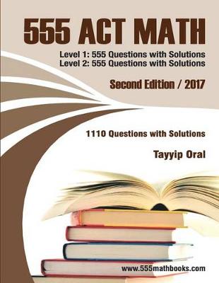 Cover of 555 ACT math