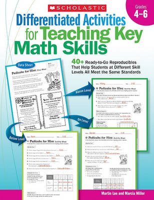 Book cover for Differentiated Activities for Teaching Key Math Skills: Grades 4-6