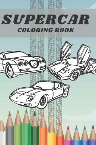 Cover of Supercar Coloring Book