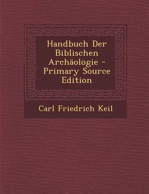 Book cover for Handbuch Der Biblischen Archaologie