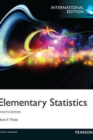 Cover of Elementary Statistics, plus MyStatLab