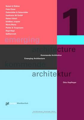 Book cover for Emerging Architecture/kommende Architektur