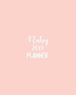 Book cover for Ruby 2019 Planner