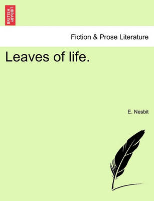 Book cover for Leaves of Life.