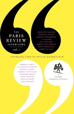 Cover of The Paris Review Interviews, I