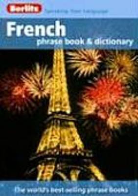 Book cover for French Phrase Book and Dictionary