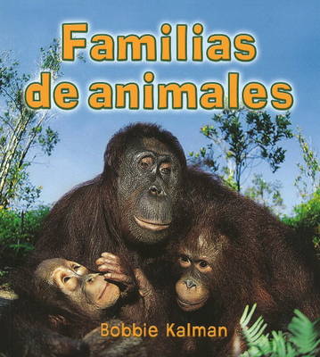 Book cover for Familias de Animales