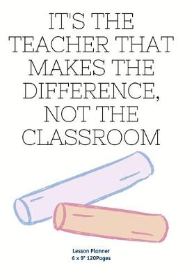 Book cover for It's the teacher that makes the difference, not the classroom