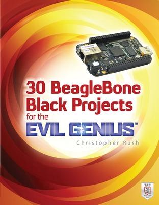 Book cover for 30 BeagleBone Black Projects for the Evil Genius