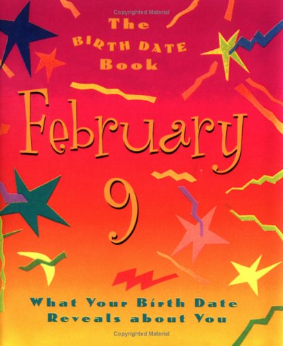 Book cover for The Birth Date Book February 9