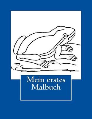 Book cover for Mein erstes Malbuch