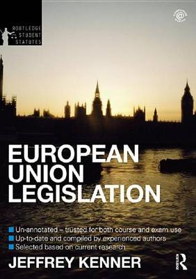 Book cover for European Union Legislation