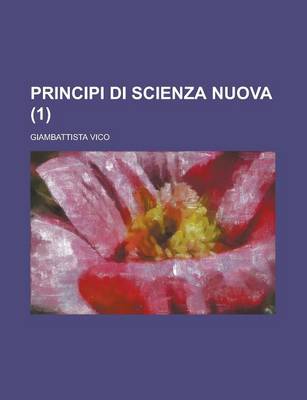 Book cover for Principi Di Scienza Nuova (1)