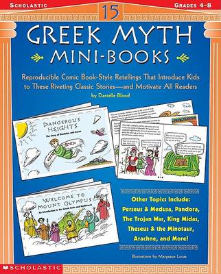 Book cover for 15 Greek Myth Mini-Books