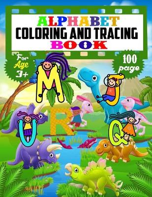 Book cover for Alphabet Coloring And Tracing Book