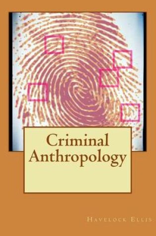 Cover of Criminal Anthropology