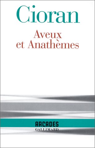 Cover of Aveux Et Anathemes