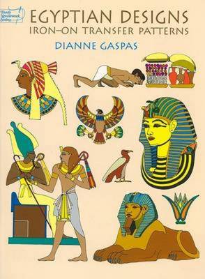 Cover of Egyptian Designs Iron-on Transfer Patterns