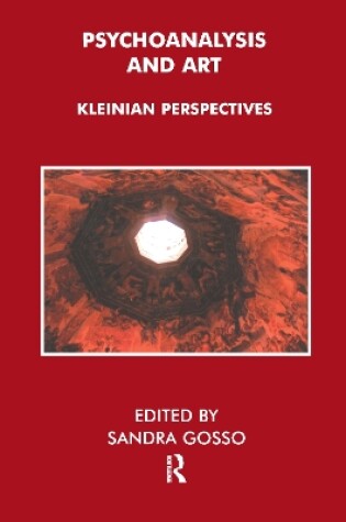 Cover of Psychoanalysis and Art