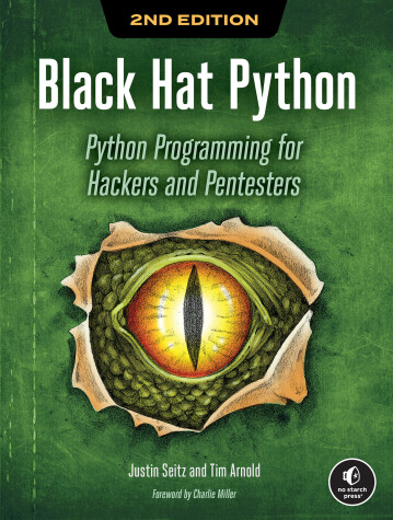 Book cover for Black Hat Python, 2nd Edition