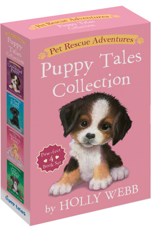 Cover of Pet Rescue Adventures Puppy Tales Collection: Paw-fect 4 Book Set