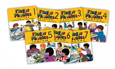 Book cover for Finger Phonics Books 1–7