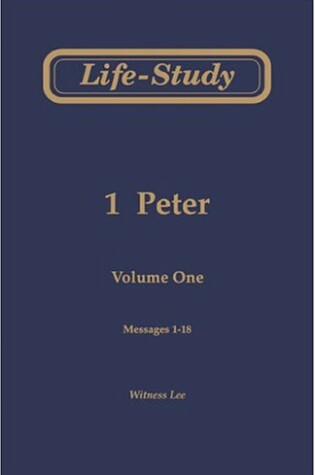 Cover of Life-Study of 1 Peter