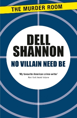 Book cover for No Villain Need Be