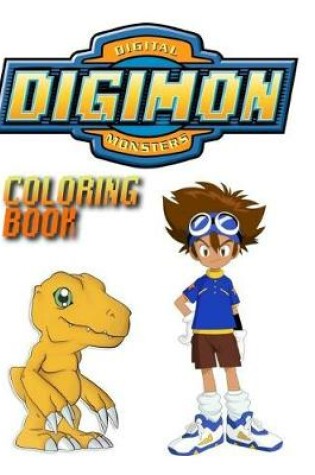 Cover of Digimon Coloring Book