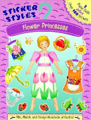 Book cover for Flower Princess: Sticker Style