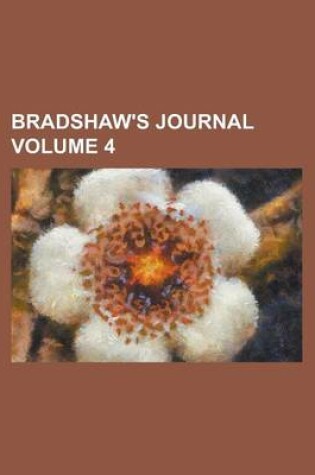 Cover of Bradshaw's Journal