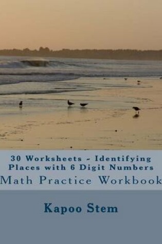 Cover of 30 Worksheets - Identifying Places with 6 Digit Numbers