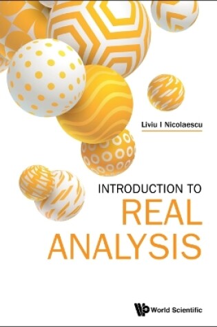 Cover of Introduction To Real Analysis