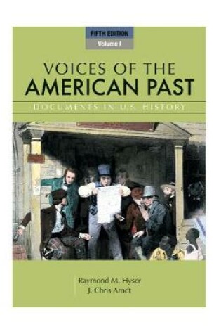 Cover of Voices of the American Past, Volume I