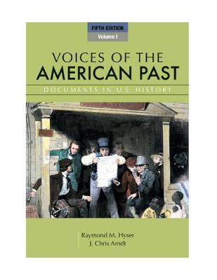 Book cover for Voices of the American Past, Volume I