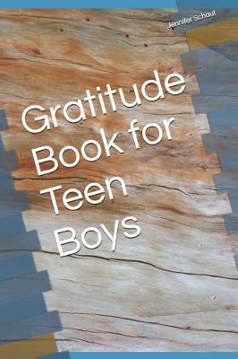 Book cover for Gratitude Book for Teen Boys