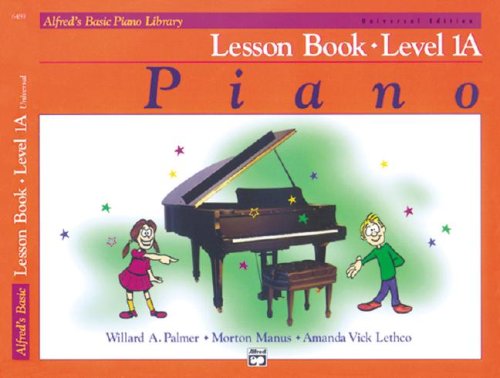 Book cover for Alfred'S Basic Piano Library Lesson 1a