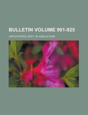 Book cover for Bulletin Volume 901-925