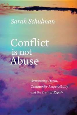 Book cover for Conflict Is Not Abuse