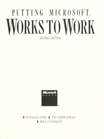 Book cover for Putting Microsoft WORKS to Work