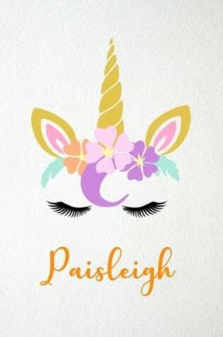 Cover of Paisleigh A5 Lined Notebook 110 Pages