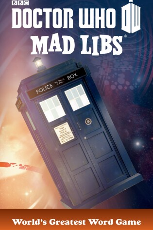 Cover of Doctor Who Mad Libs