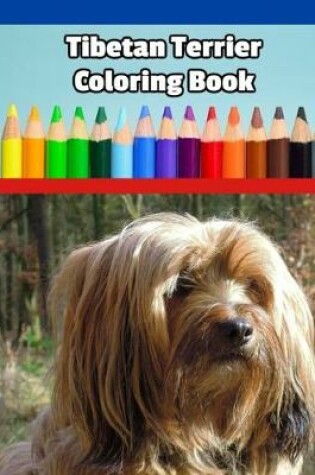 Cover of Tibetan Terrier Coloring Book