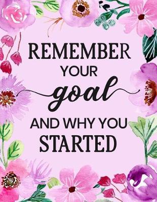 Book cover for Remember Your Goal and Why You Started