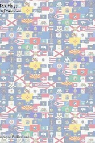 Cover of USA Flags 8-Staff Music Sheets