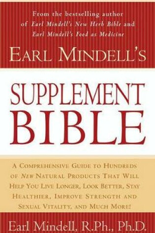 Cover of Earl Mindell's Supplement Bible