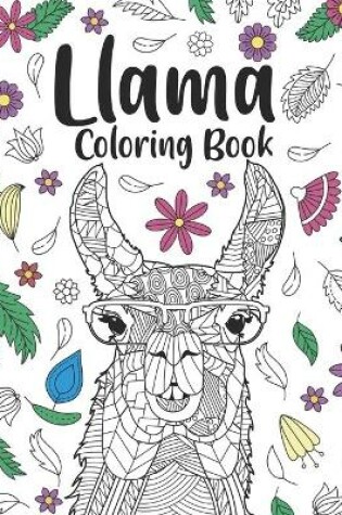 Cover of Llama Coloring Book