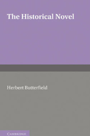 Cover of The Historical Novel