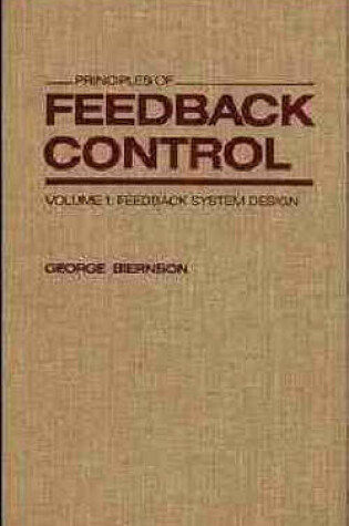 Cover of Principles of Feedback Control